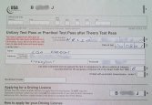 Test Pass Certificate